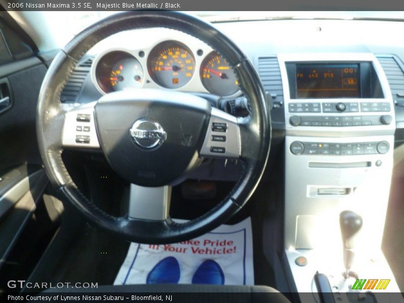 Majestic Blue Metallic / Black 2006 Nissan Maxima 3.5 SE