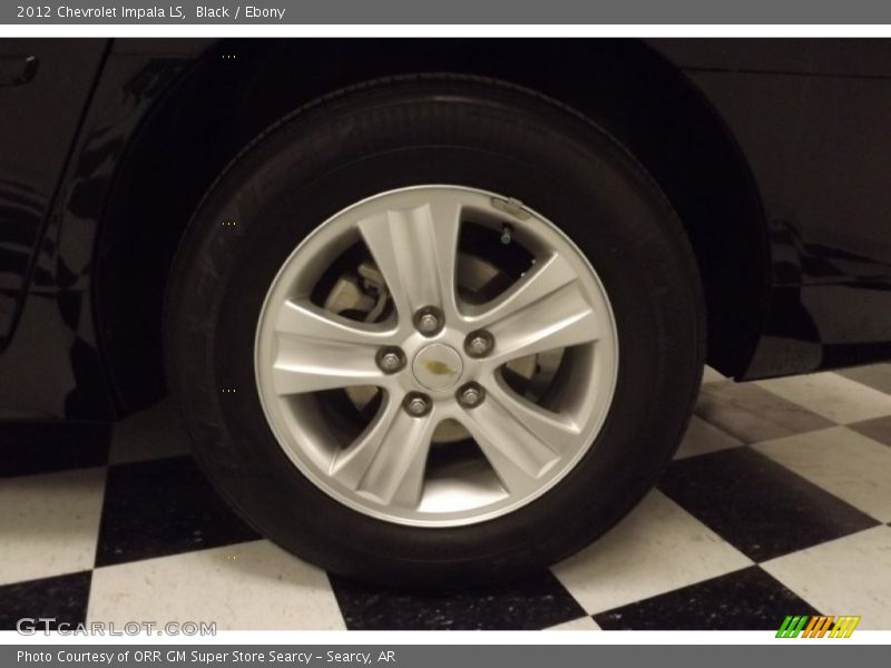 Black / Ebony 2012 Chevrolet Impala LS