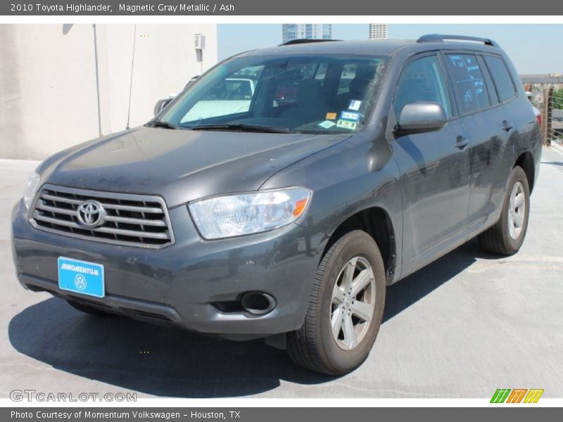 Magnetic Gray Metallic / Ash 2010 Toyota Highlander