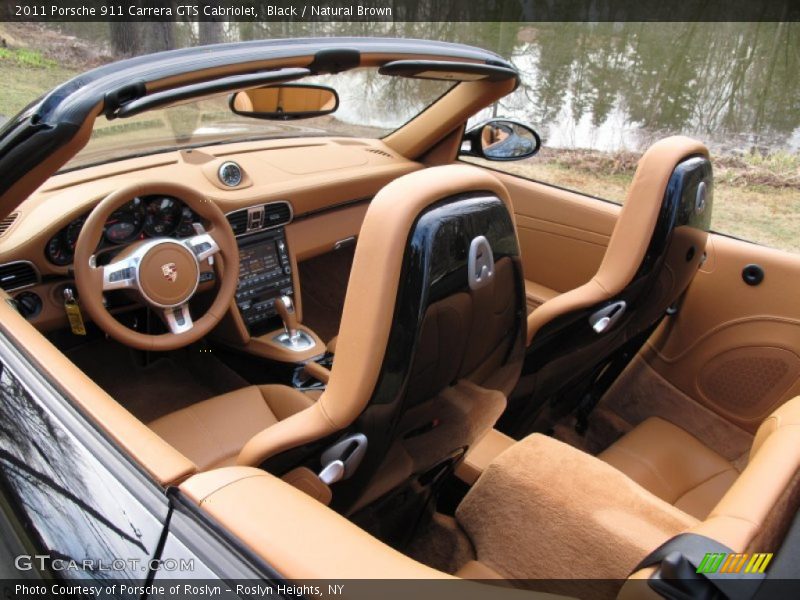  2011 911 Carrera GTS Cabriolet Natural Brown Interior
