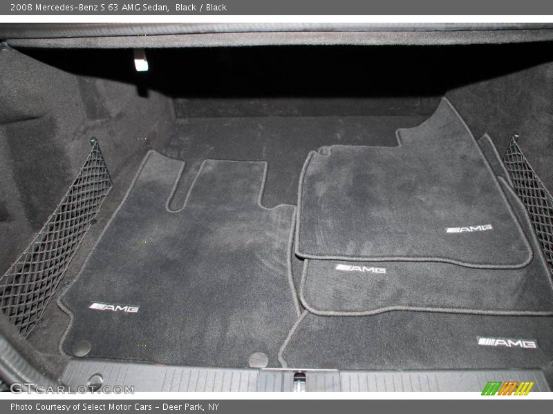 Black / Black 2008 Mercedes-Benz S 63 AMG Sedan