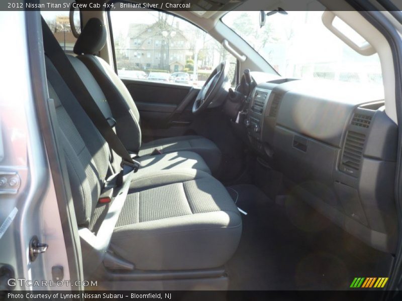 Brilliant Silver / Charcoal 2012 Nissan Titan SV Crew Cab 4x4