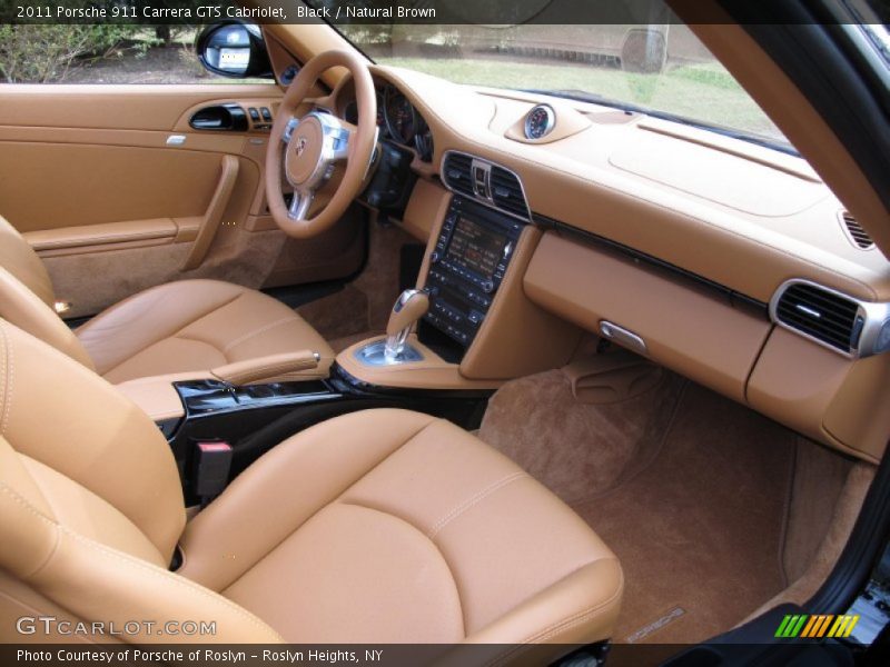  2011 911 Carrera GTS Cabriolet Natural Brown Interior