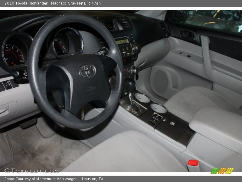 Magnetic Gray Metallic / Ash 2010 Toyota Highlander