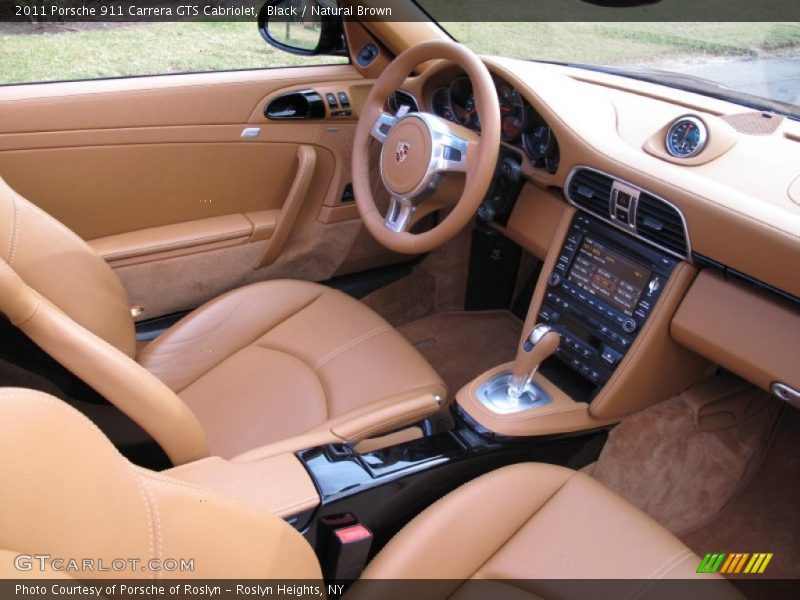  2011 911 Carrera GTS Cabriolet Natural Brown Interior