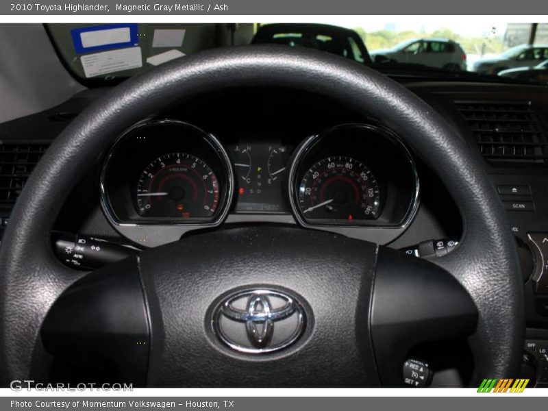 Magnetic Gray Metallic / Ash 2010 Toyota Highlander