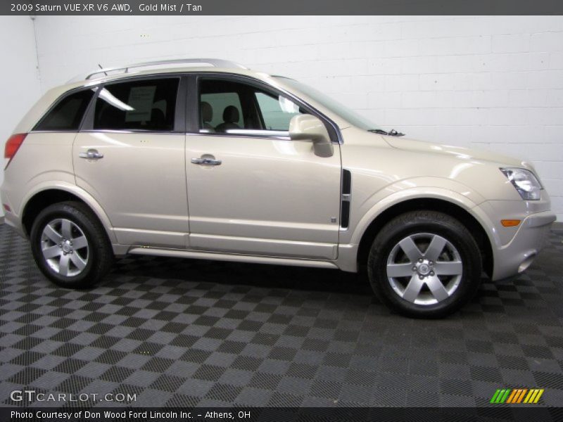 Gold Mist / Tan 2009 Saturn VUE XR V6 AWD