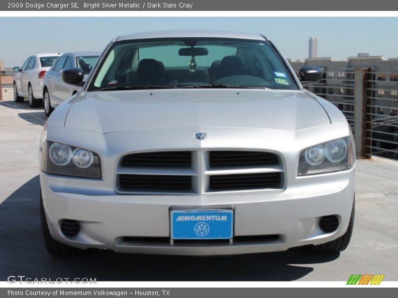 Bright Silver Metallic / Dark Slate Gray 2009 Dodge Charger SE