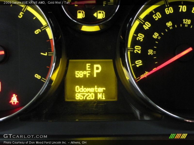 Gold Mist / Tan 2009 Saturn VUE XR V6 AWD
