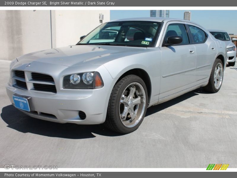 Bright Silver Metallic / Dark Slate Gray 2009 Dodge Charger SE