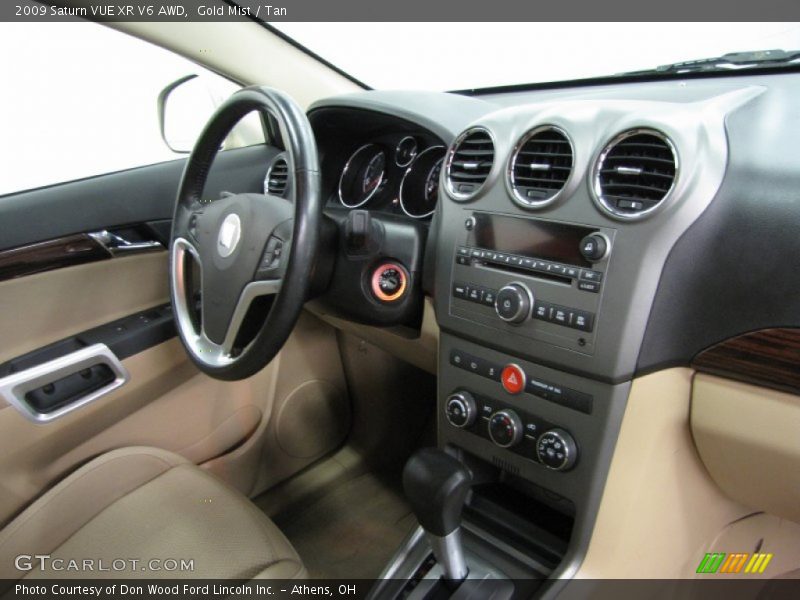 Gold Mist / Tan 2009 Saturn VUE XR V6 AWD