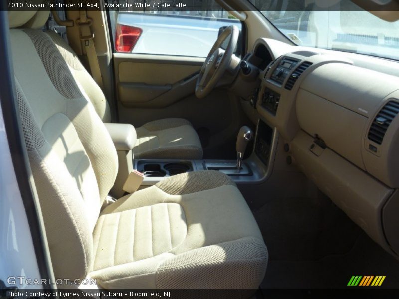 Avalanche White / Cafe Latte 2010 Nissan Pathfinder SE 4x4