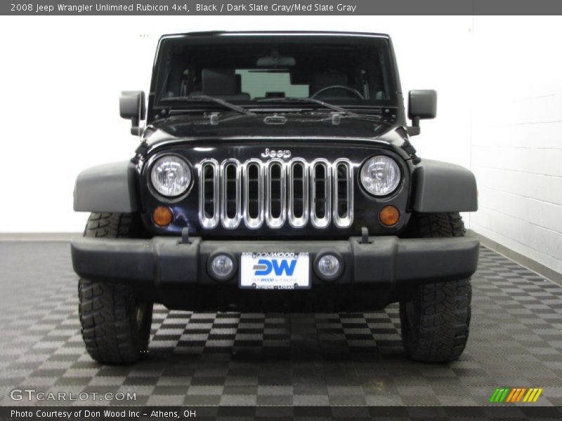 Black / Dark Slate Gray/Med Slate Gray 2008 Jeep Wrangler Unlimited Rubicon 4x4