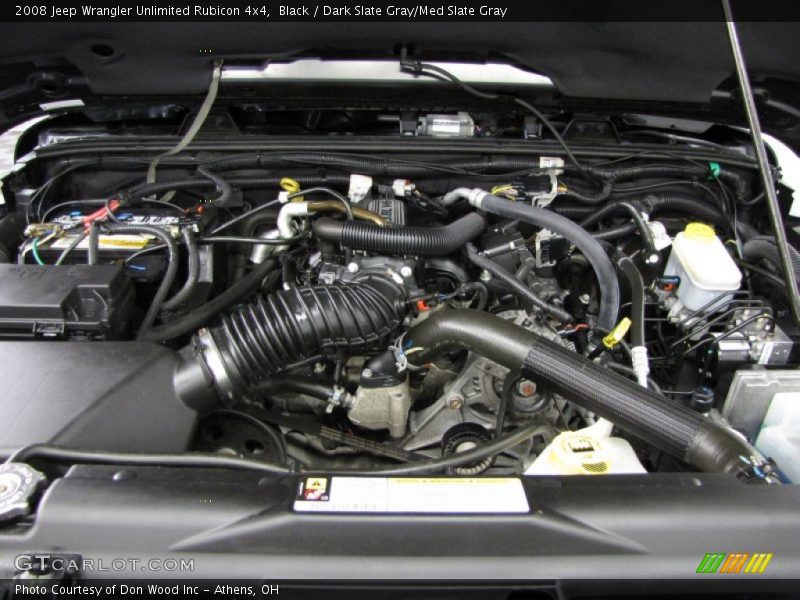 Black / Dark Slate Gray/Med Slate Gray 2008 Jeep Wrangler Unlimited Rubicon 4x4