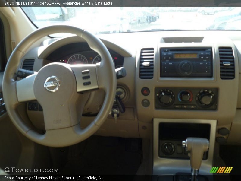 Avalanche White / Cafe Latte 2010 Nissan Pathfinder SE 4x4