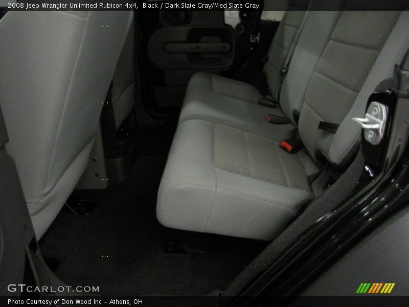 Black / Dark Slate Gray/Med Slate Gray 2008 Jeep Wrangler Unlimited Rubicon 4x4
