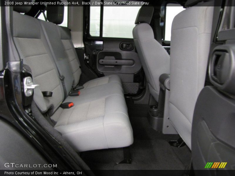 Black / Dark Slate Gray/Med Slate Gray 2008 Jeep Wrangler Unlimited Rubicon 4x4