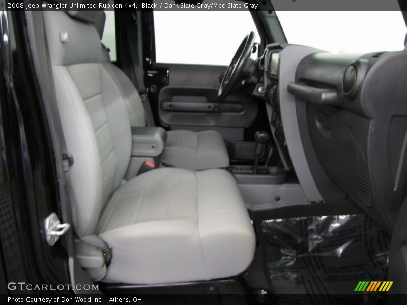 Black / Dark Slate Gray/Med Slate Gray 2008 Jeep Wrangler Unlimited Rubicon 4x4