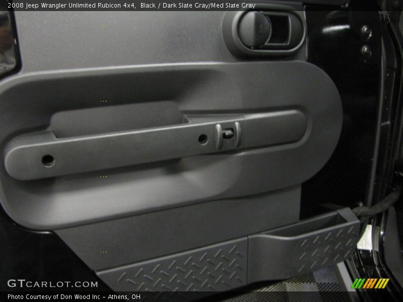 Black / Dark Slate Gray/Med Slate Gray 2008 Jeep Wrangler Unlimited Rubicon 4x4