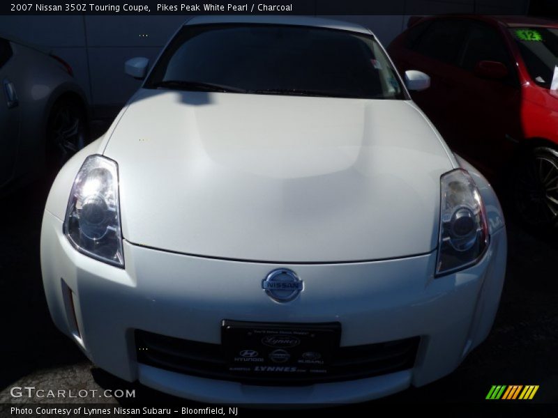 Pikes Peak White Pearl / Charcoal 2007 Nissan 350Z Touring Coupe