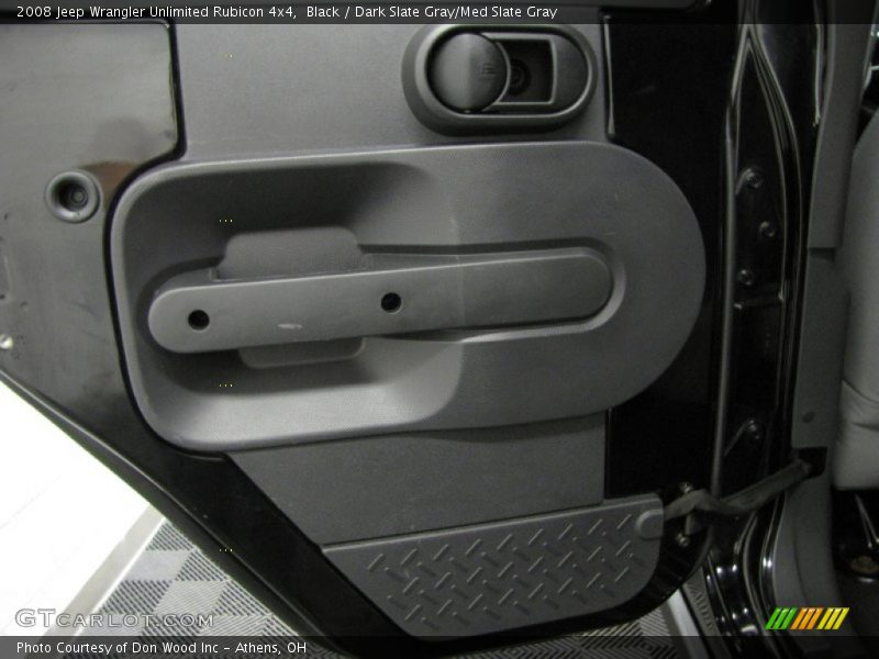 Black / Dark Slate Gray/Med Slate Gray 2008 Jeep Wrangler Unlimited Rubicon 4x4