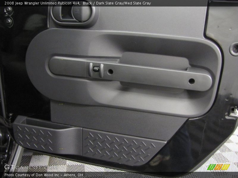 Black / Dark Slate Gray/Med Slate Gray 2008 Jeep Wrangler Unlimited Rubicon 4x4