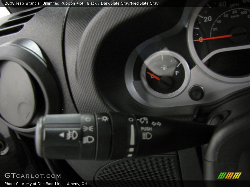 Black / Dark Slate Gray/Med Slate Gray 2008 Jeep Wrangler Unlimited Rubicon 4x4