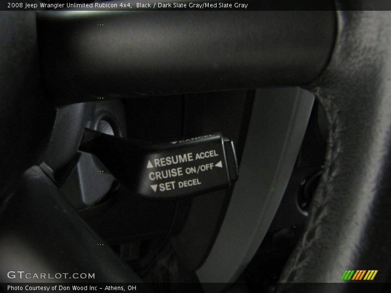 Black / Dark Slate Gray/Med Slate Gray 2008 Jeep Wrangler Unlimited Rubicon 4x4