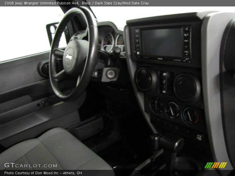 Black / Dark Slate Gray/Med Slate Gray 2008 Jeep Wrangler Unlimited Rubicon 4x4