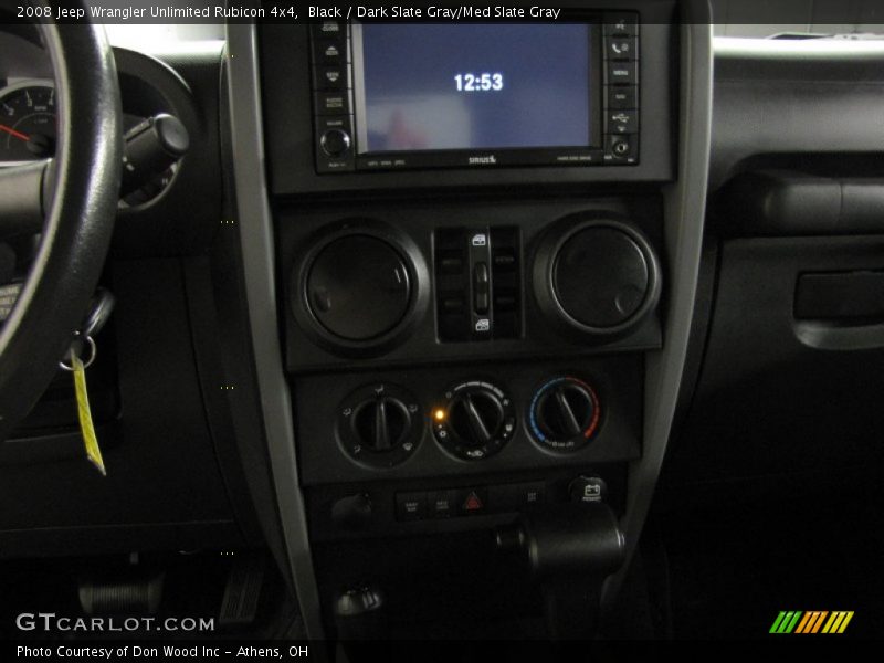 Black / Dark Slate Gray/Med Slate Gray 2008 Jeep Wrangler Unlimited Rubicon 4x4