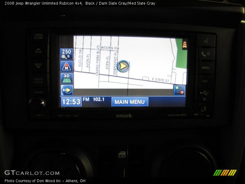Black / Dark Slate Gray/Med Slate Gray 2008 Jeep Wrangler Unlimited Rubicon 4x4