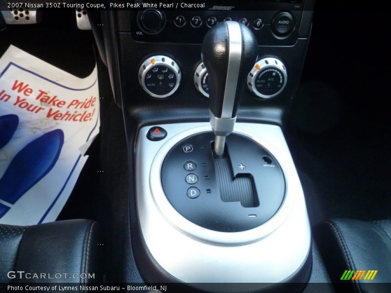 Pikes Peak White Pearl / Charcoal 2007 Nissan 350Z Touring Coupe