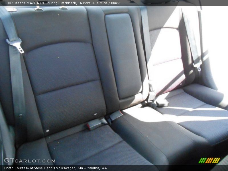 Aurora Blue Mica / Black 2007 Mazda MAZDA3 s Touring Hatchback