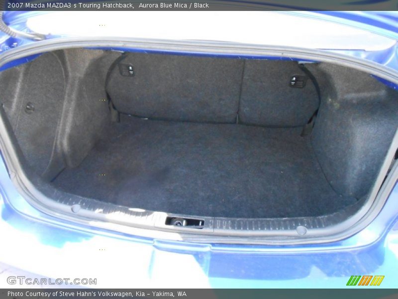 Aurora Blue Mica / Black 2007 Mazda MAZDA3 s Touring Hatchback
