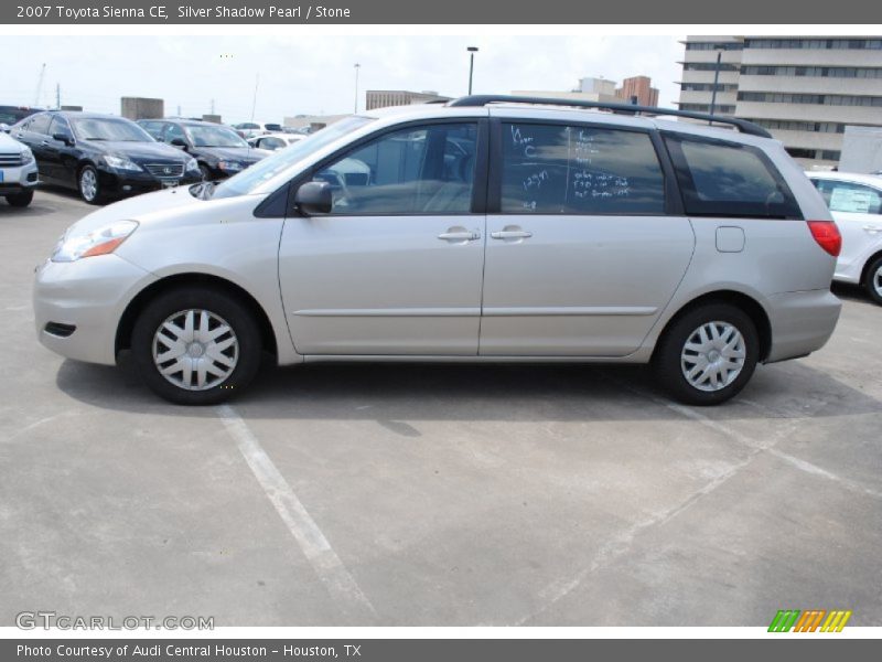 Silver Shadow Pearl / Stone 2007 Toyota Sienna CE