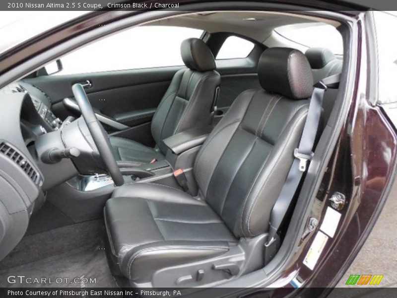 Crimson Black / Charcoal 2010 Nissan Altima 2.5 S Coupe