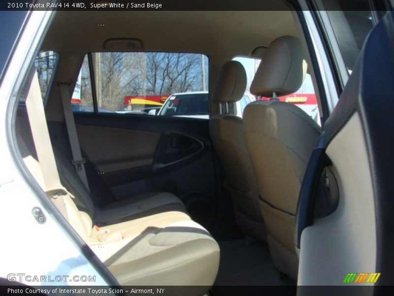 Super White / Sand Beige 2010 Toyota RAV4 I4 4WD