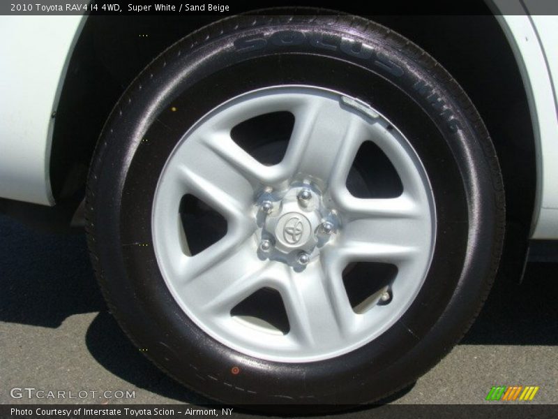Super White / Sand Beige 2010 Toyota RAV4 I4 4WD