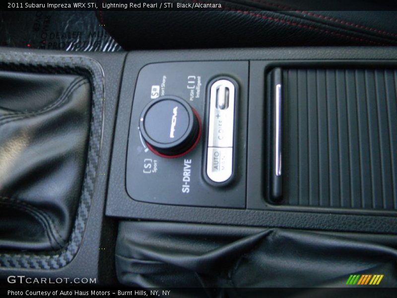 Lightning Red Pearl / STI  Black/Alcantara 2011 Subaru Impreza WRX STi