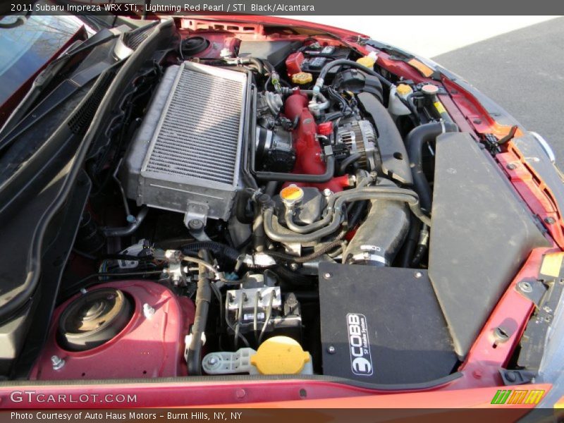  2011 Impreza WRX STi Engine - 2.5 Liter STI Turbocharged DOHC 16-Valve DAVCS Flat 4 Cylinder