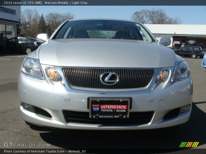 Mercury Metallic / Light Gray 2010 Lexus GS 350 AWD