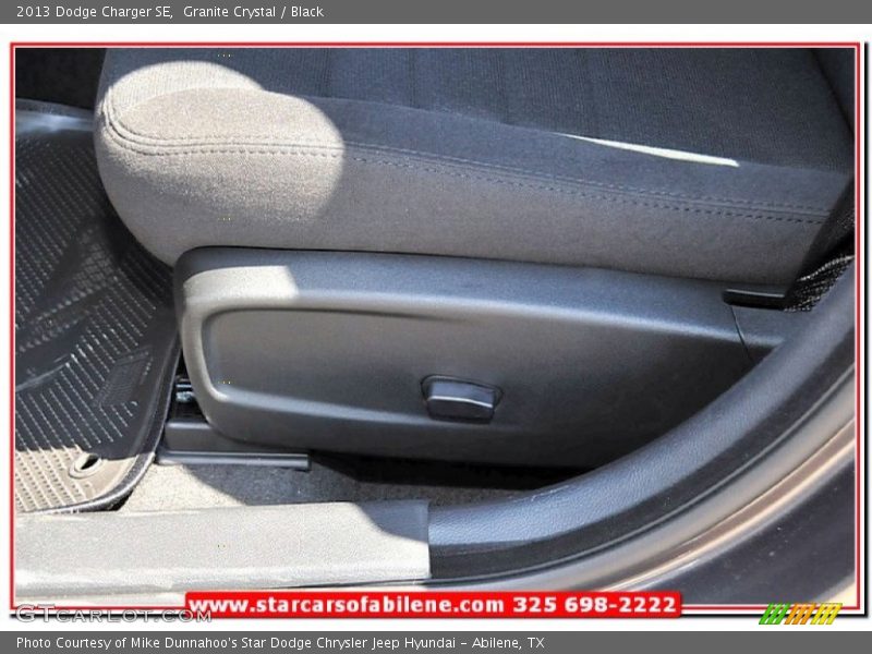 Granite Crystal / Black 2013 Dodge Charger SE