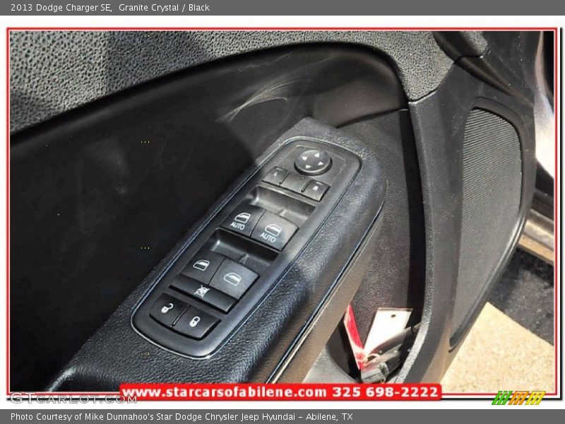 Granite Crystal / Black 2013 Dodge Charger SE