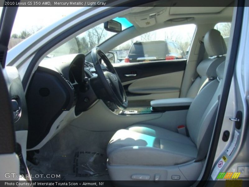 Mercury Metallic / Light Gray 2010 Lexus GS 350 AWD