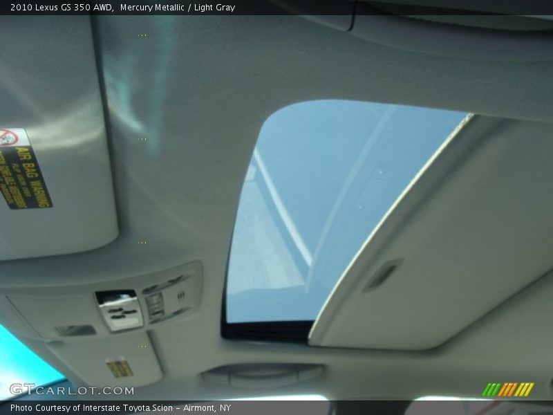 Mercury Metallic / Light Gray 2010 Lexus GS 350 AWD