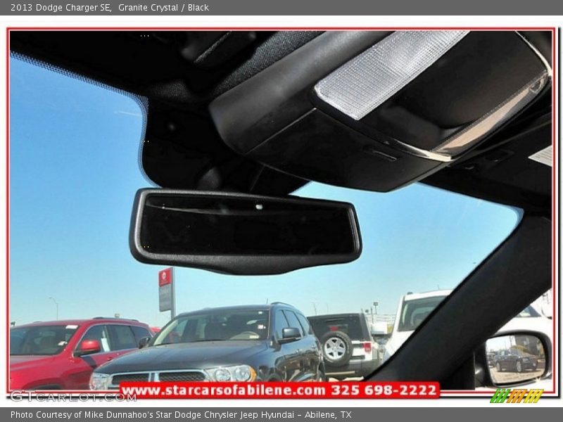 Granite Crystal / Black 2013 Dodge Charger SE