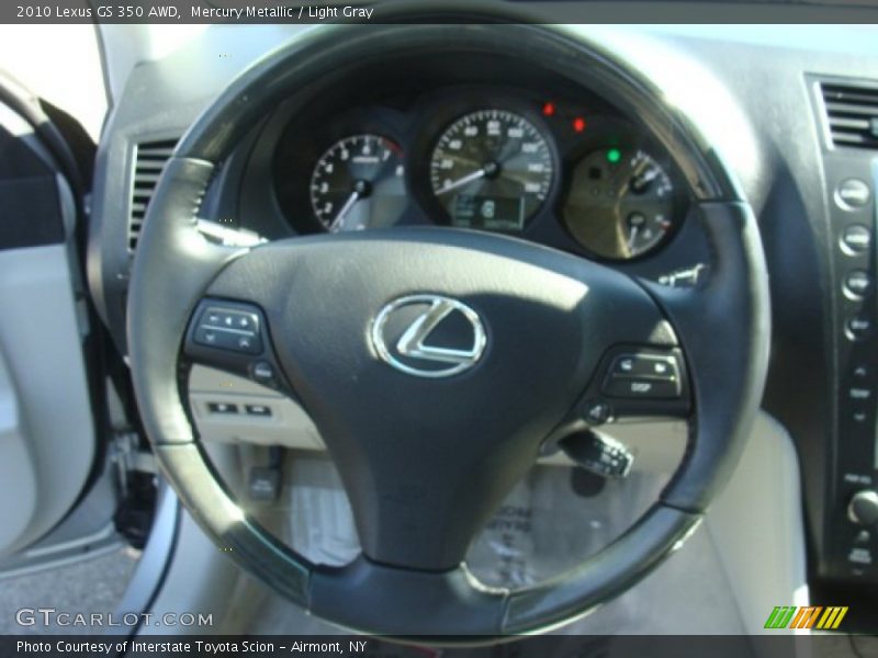 Mercury Metallic / Light Gray 2010 Lexus GS 350 AWD