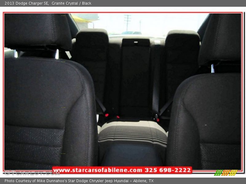 Granite Crystal / Black 2013 Dodge Charger SE