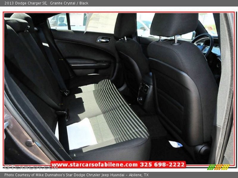 Granite Crystal / Black 2013 Dodge Charger SE