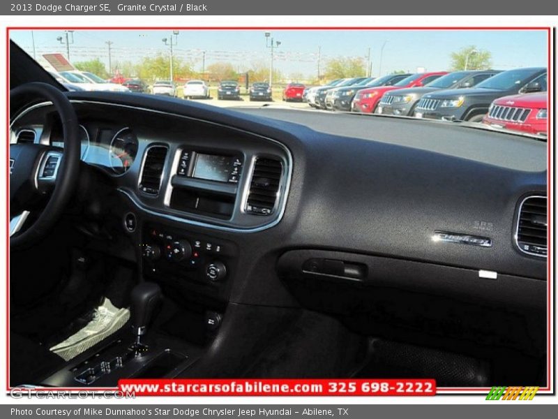 Granite Crystal / Black 2013 Dodge Charger SE